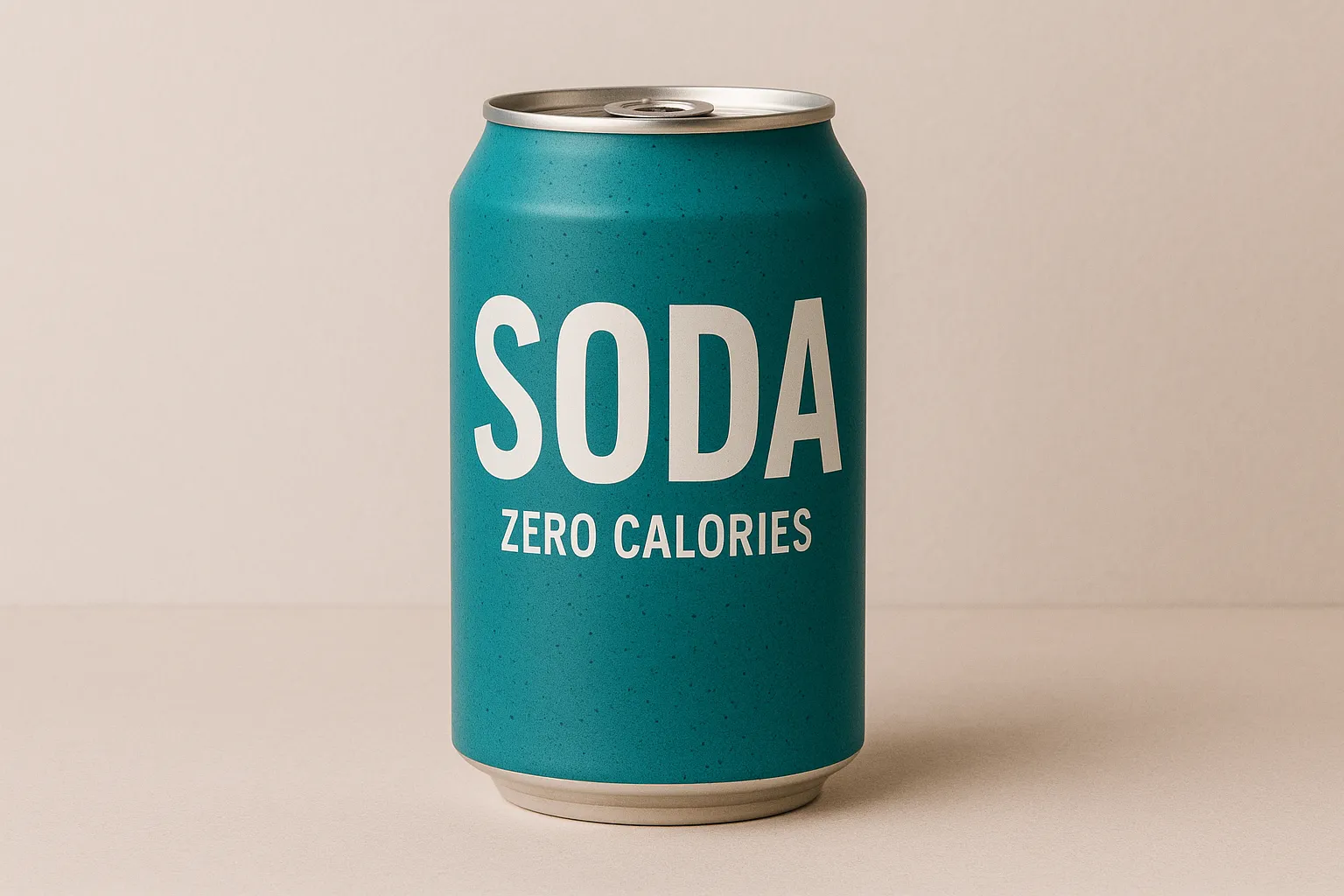 A picture of a zero calorie soda.